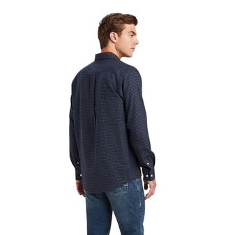 Ariat Mens Clement Shirt (Navy Plaid) alternative