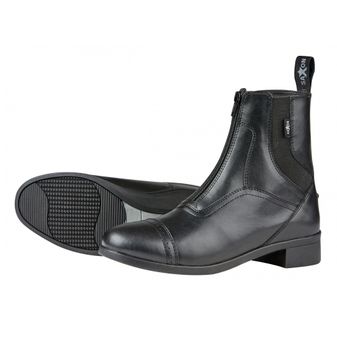 Saxon Syntovia Zip Paddock Boots (Black)
