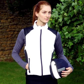 Silva Flash Reflective Gilet by Hy Equestrian alternative