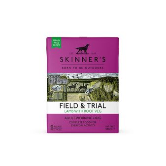 Skinner's Field &amp; Trial Adult Tray (Lamb) 390g