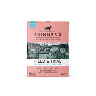 Skinner's Field &amp; Trial Adult Tray (Salmon) 390g