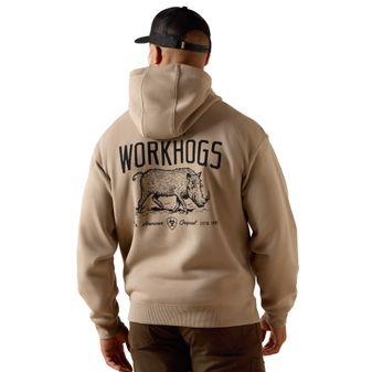 Ariat Mens Rebar Lightweight Workhog Hood (Greige) alternative