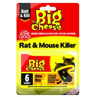 The Big Cheese Rat &amp; Mouse Killer Grain Bait
