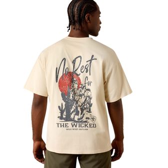 Ariat Mens The Wicked Boxy T Shirt (Sandshell) alternative