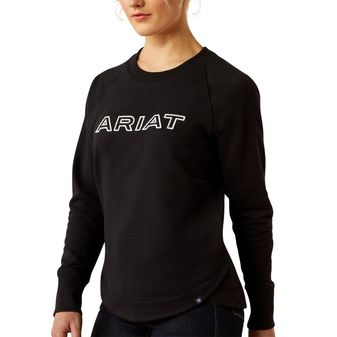 *OUTLET* Ariat Womens Benicia T Sweatshirt (Black) alternative