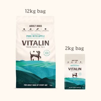 Vitalin Adult Pork With Apple (2kg) alternative
