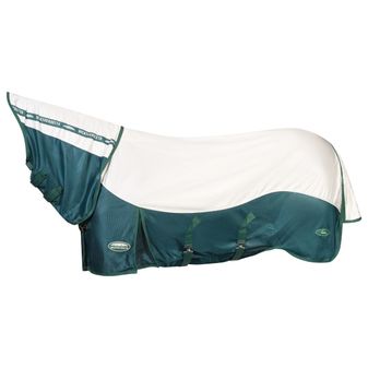 Weatherbeeta Comfitec Green-Tec Airflow Mesh Combo Neck (White/Dragonfly Blue) alternative