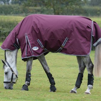 Weatherbeeta ComfiTec Plus Dynamic II Turnout Combo 100g Med/Lite (Maroon) alternative