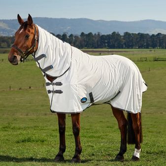Weatherbeeta ComFiTec Tyro Fly Sheet Combo (White/Charcoal)