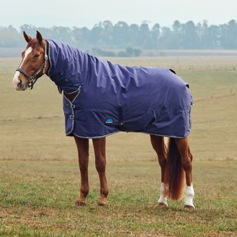 Weatherbeeta Comfitec Tyro Turnout Combo 220g (Navy/Charcoal)