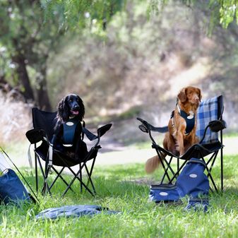 Weatherbeeta Explorer Dog Food Portable Bag (Navy) alternative
