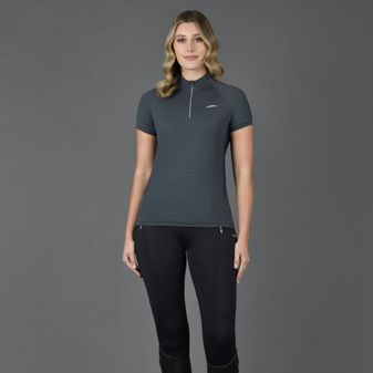 Weatherbeeta Ladies Sutton Short Sleeve Top (Pewter) alternative