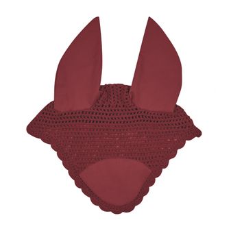 Weatherbeeta Prime Ear Bonnet (Maroon)