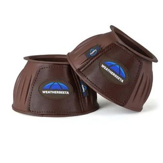 Weatherbeeta Tough-Tec Prime Rubber Overreach Boots (Brown) alternative