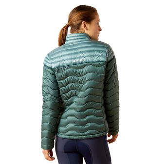 *OUTLET* Ariat Womens Ideal Down Jacket (Arctic/Silver Pine) alternative