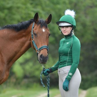 Woof Wear Contour Head Collar (British Racing Green) alternative