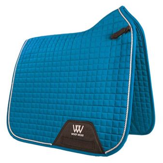 Woof Wear Dressage Saddle Cloth Colour Fusion (Turquoise)
