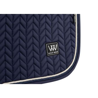 Woof Wear Herringbone Close Contact Saddle Pad (Navy) alternative