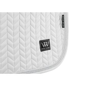 Woof Wear Herringbone Close Contact Saddle Pad (White) alternative