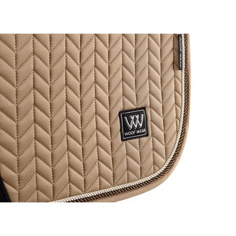 Woof Wear Herringbone Dressage Saddle Pad (Caramel) alternative