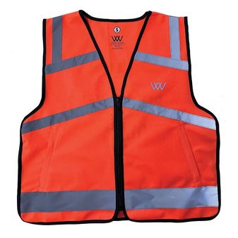 Woof Wear High Viz Riding Vest (Orange)