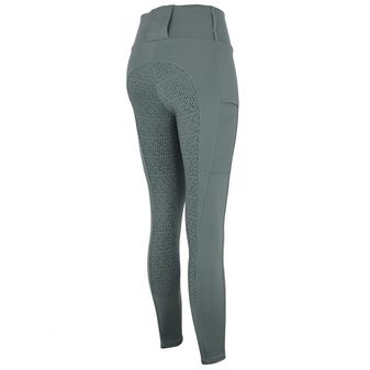 Woof Wear Ladies All Season Riding Tights - Full Seat (Sage Green)