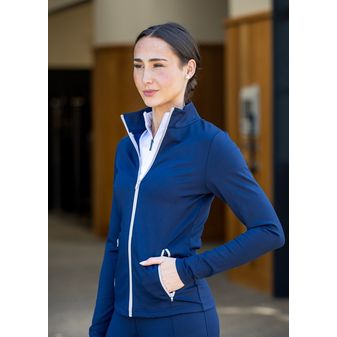 Woof Wear Ladies All Season Training Jacket (Navy) alternative