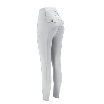 Woof Wear Ladies Competition Riding Tights - Full Seat (White)