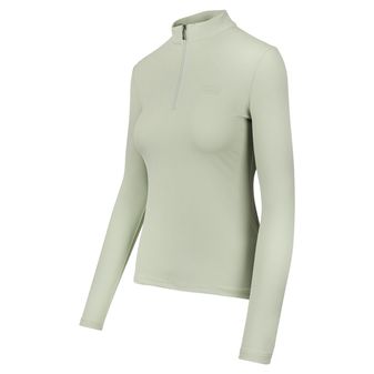 Woof Wear Ladies Long Sleeve Tech Riding Shirt (Sage Green)