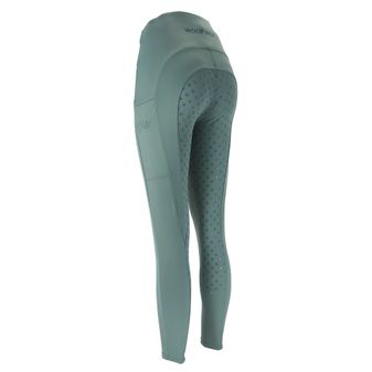 Woof Wear Ladies Original Lite Riding Tights - Full Seat (Sage)