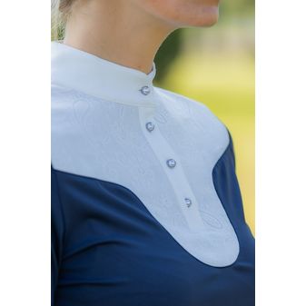 Woof Wear Ladies Vision Competition Shirt (Navy/White) alternative
