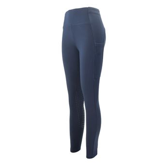 Woof Wear Ladies Winter Riding Tights - Full Seat (Navy)