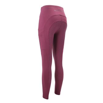 Woof Wear Ladies Winter Riding Tights - Full Seat (Plum) alternative