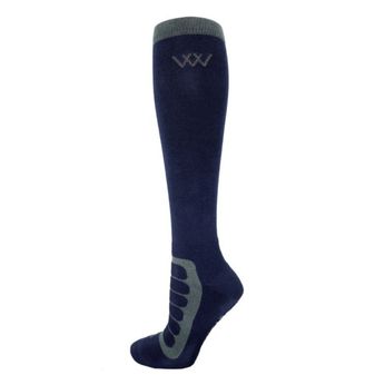 Woof Wear Long Bamboo Tech Riding Sock (Navy)