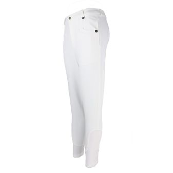 Woof Wear Mens Original Breeches - Knee Grip (White)