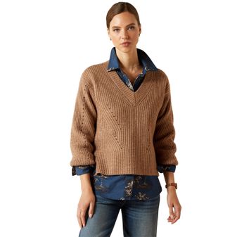 Ariat Women's Blaydon Sweater (Woodsmoke Heather)