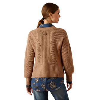 Ariat Women's Blaydon Sweater (Woodsmoke Heather) alternative