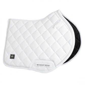 Woof Wear Vision Aura Close Contact Saddle Pad (White)