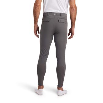 Ariat Mens Tri Factor Grip Knee Grip Breech (Plum Grey) alternative