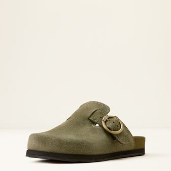 Ariat Womens Country Mule (Olive Suede)