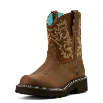 Ariat Women's Fatbaby Western Boot (Sassy Brown)