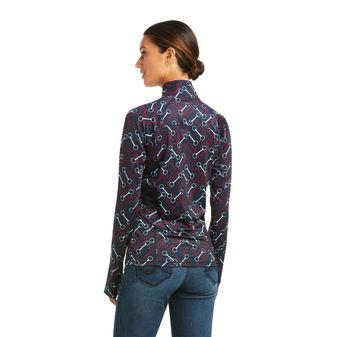 Ariat Women's Lowell 2.0 1/4 Zip Base Layer (Team Print) alternative