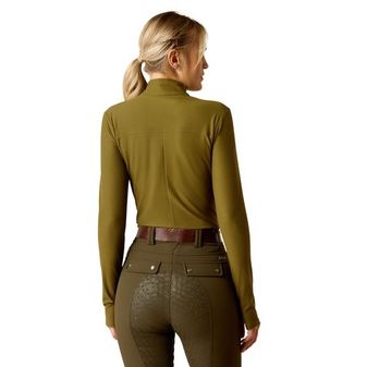 Ariat Women's Lowell 3.0 1/4 Zip Baselayer (Winter Moss) alternative