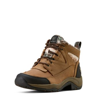 Ariat Women's Terrain Boot (Dark Tan/Natural Southwest Print)