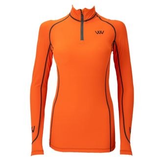 *OUTLET* Woof Wear Ladies Performance Riding Shirt (Orange)
