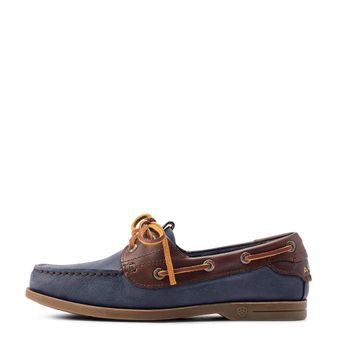 Ariat Womens Antigua (Navy/Chocolate) alternative