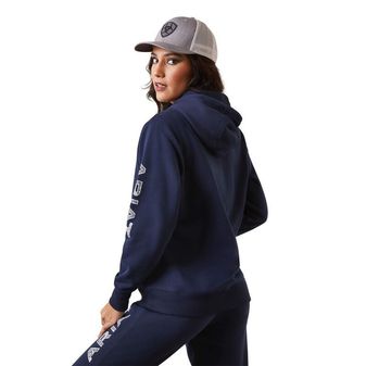 Ariat Womens Ariat Logo Hoodie (Navy Eclipse) alternative