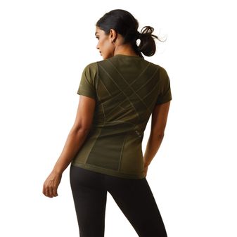 Ariat Womens Ascent Crew Short Sleeve Baselayer (Relic) alternative