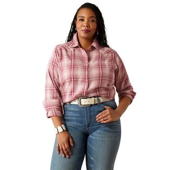 Ariat Womens Billie Jean Shirt (Delilah Plaid)