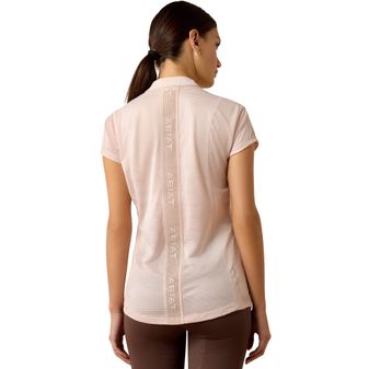 Ariat Womens Breathe 1/2 Zip Cap Sleeve Top (Sepia Rose) alternative